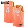 Maillot Basket Enfant Cleveland Cavaliers Evan Mobley 2025-26 Nike City Edition Orange Swingman